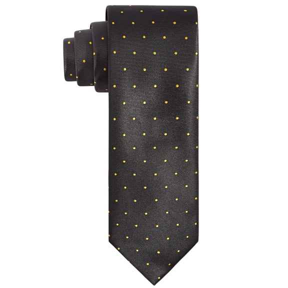 TAYION Mens Classic fit Tie Necktie One Size Black Alpha Phi Dot  Dot
