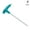 Blue 6mm, variant on XINYUAN T-Handle Hex Allen Key Screws Screwdriver Driver Tool 2-10mm Wrenches A6G7 D0P9