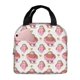 thumbnail image 1 of Fotbe Sloth with Donuts1 Bolsa Térmica con Estampado y Forro de Aluminio Grueso Bolsa de Almuerzo con Bolsillo Frontal para Hombres y Mujeres, Ideal para Trabajo, Escuela, 1 of 8