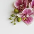 thumbnail image 6 of D-GROEE 3PCS Artificial Orchid Silk Orchids Plant Phalaenopsis Flowers 5 Heads Faux Flower Decorar Arrangements in Pot Table Centerpieces for Home Decoration Indoor, 6 of 7