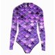 thumbnail image 3 of WILLBEST Traje de Baño Mujer control Abdomen Elegante Traje de Baño con Estampado de Escamas de Pescado para Mujer Combinación de Moda y Comodidad, 3 of 3
