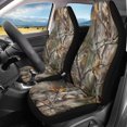 thumbnail image 2 of HUISEFOR Camo Hunting Car Seat Cover Elastic Polyester Front Seat Protector Cover Breathable Cars Accessories Easy to Install Universal Size Fit for Most Sedan SUV, 2 of 7
