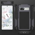thumbnail image 6 of SaniMore for Google Pixel 7 Case Rubber, Heavy Duty Body Shockproof Bumper Cover Military Grade Anti-Scratch & Anti-Fingerprint Outdoor Rugged Case for Google Pixel 7 6.3" 2022, Gray, 6 of 9