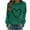 Army Green(New), variant on PNTUTB Women's Valentines Crewneck Pullover Shirts Long Sleeve Love Heart Loose Sweatshirts Graphic Lover Gift