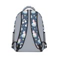 thumbnail image 3 of Unicorn and Cloud Blue Pattern Backpack for School, Cute School Bag with Adjustable Shoulder Straps and Padded Back, 15.3"x11"x6.7", 3 of 5