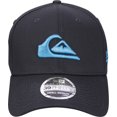 thumbnail image 2 of Quiksilver Mens New Era 3930 Mountain & Wave Stretchfit Hat - Black/Blue - S/M, 2 of 5