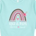 thumbnail image 3 of Inktastic Gigi and Papa Love Me Rainbow Toddler Sweatshirt, 3 of 4