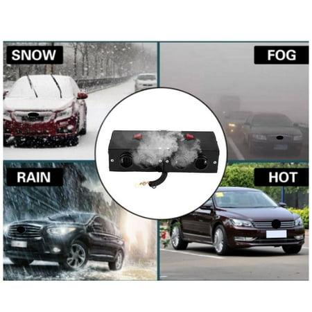 Hurrise 12v Car Portable Electric Window Heater Heating Dryer Hurrise 12v Car Portable Electric Window Heater Heating Dryer Windshield Fan Defroster Demister