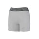 thumbnail image 1 of Short deslizante Mizuno Aero Vent para mujer, acolchado, gris, talla XL, 1 of 4