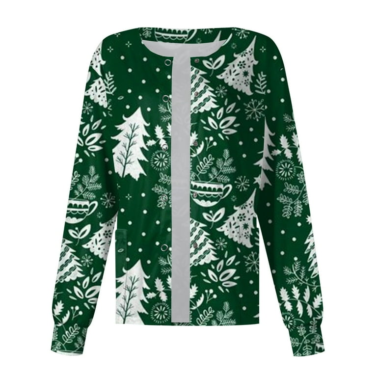 Christmas scrub jackets sale sale