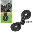 thumbnail image 4 of Maoww 50Pcs Tent Tarp Clips Tarpaulin Clamps Pool Cover Shade Cloth Snap Grip, 4 of 8