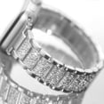 thumbnail image 4 of HCTian Compatible with Apple Watch Bands for Women 38mm 40mm 41mm 42mm 44mm 45mm 46mm 49mm, Dressy Apple Watch Bands Bling Bracelet for iWatch Series 11 10 9 8 7 SE 6 5 4 3 2 1, Ultra 3/ 2/1（45mm), 4 of 6