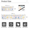 thumbnail image 3 of Yayeee Faucet Mat for Kitchen Sink 14.7" Diatomite Long Splash Guard Pad, Purple Easter Eggs, 3 of 7