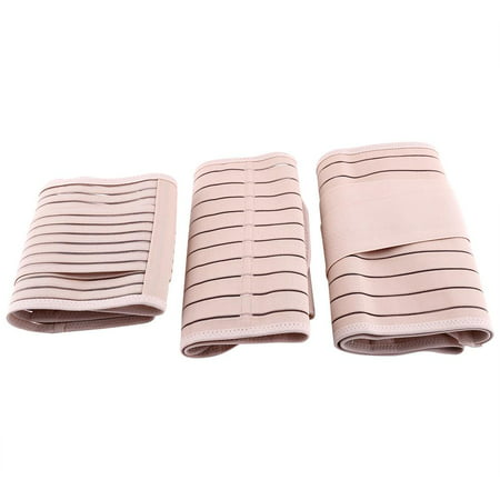 EECOO 3 in 1 Breathable Elastic Strip Postpartum Postnatal Recoery Support Girdle Belt Post Operative Belly Wrap for women and Maternity (Best Post Baby Belly Band)