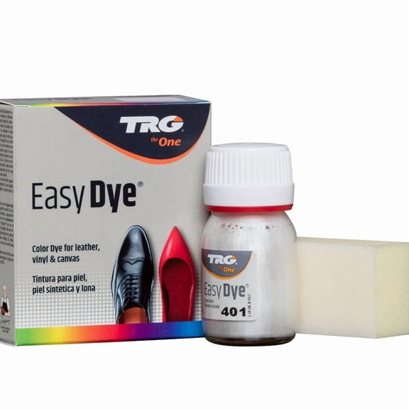 TRG Metallic Silver Color Dye - best metallic paint. Easy-to-use product safely cleans, dyes and shines metallic leather, canvas or vinyl. Restores new life to old, hard leather.