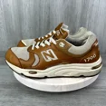thumbnail image 3 of New Balance x United Arrows Brown Beige Sz 8 Vintage Japan Exclusive Sneakers, 3 of 6