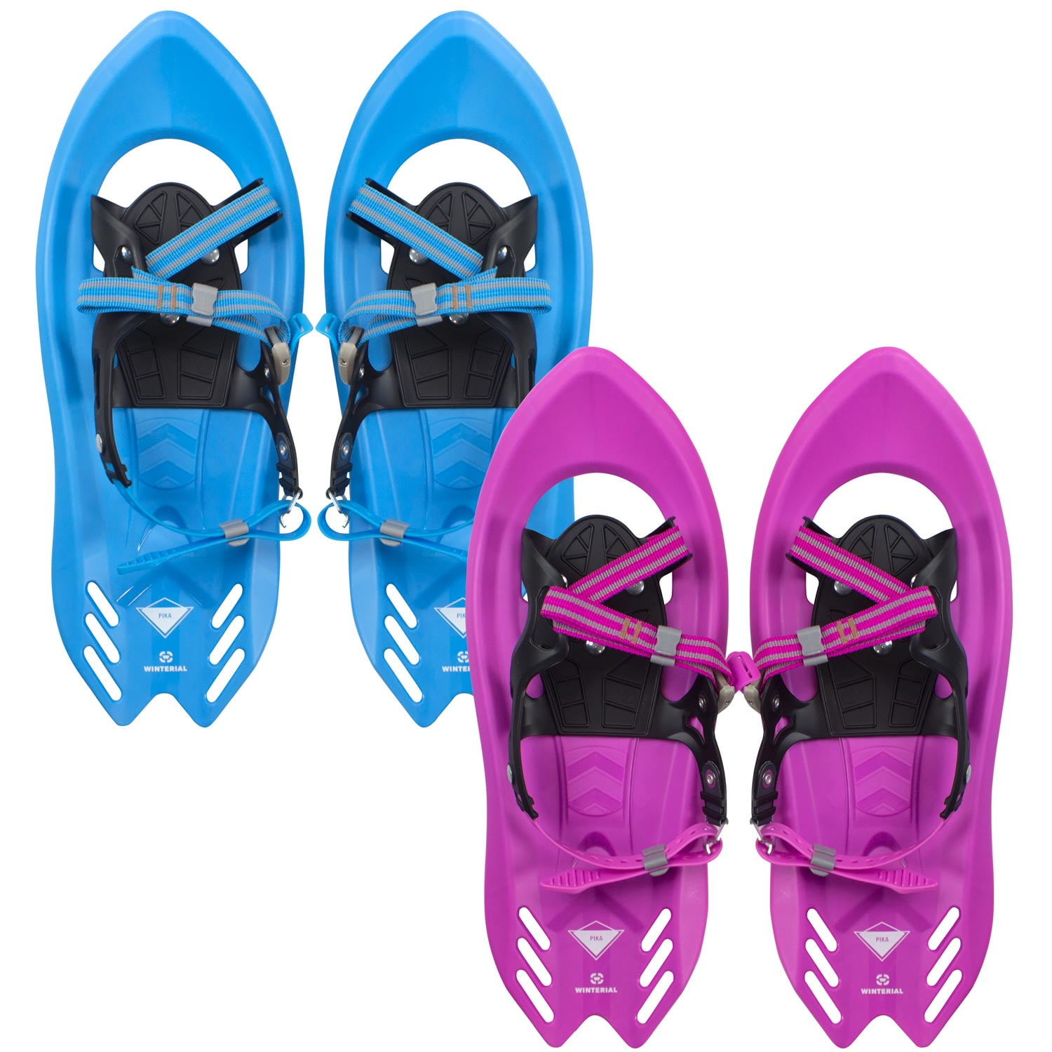 Winterial Pika Kids Snowshoes Snowshoes Kids Snowshoeing Youth Snowshoes Flat Terrain Snowshoes by Winterial