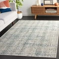 thumbnail image 2 of SAFAVIEH Rainbow Yadira Geometric Indoor/Outdoor Area Rug, Blue/Ivory, 8' x 10', 2 of 8