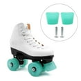 thumbnail image 4 of 2x Freins à Roulettes pour Patins en Ligne Bloc de Frein Antidérapant Butée de Sécurité Vert Gelée, 4 of 9
