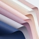 thumbnail image 2 of Nvzi matte solid color paper thickened opaque flower packaging paper, single color candy colored Eurasian paper, bouquet packaging paper (smoke white), 2 of 5