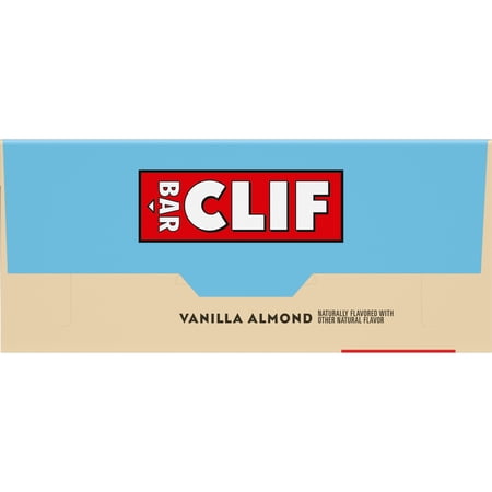 CLIF BAR CAFFEINATED ENERGY PROTEIN BARS, VANILLA ALMOND, 5 PACK