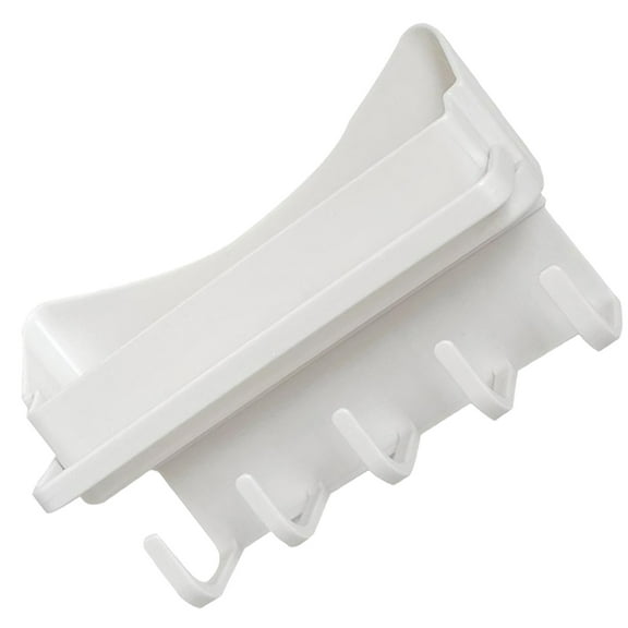 Niceauty Elegant White Hair Bow Holder Organizer Wall Mount Rack for Hair Accessories