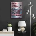 thumbnail image 6 of Luxe Metal Art 'Oh Love, The Way Is Dreary (1901)' by Epic Portfolio, Metal Wall Art, 16"x24", 6 of 9