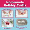thumbnail image 3 of Creativity for Kids Holiday Hide & Seek Rock Painting Kit | Create & Hide 10 Festive Christmas Rocks (Ages 6+), 3 of 6