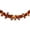 B, variant on Holloyiver Halloween Fluffy Garland with LED Light, Ghost Pumpkin Spider Bat Metallic Twist Garland for Home Tree Indoor Outdoor Party Car Parade Bike Decoration Accessories
