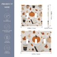 thumbnail image 2 of Yayeee Toggle Light Switch Wall Plate 3-Gang 6.37"x4.48" Decorative Outlet Cover, Hand Drawn Pumpkin, 2 of 7