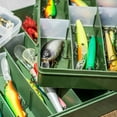 thumbnail image 6 of Sioweci Double-sided Lure Box Large Capacity Lightweight ABS Compartment Bait Box for Angling, 6 of 13