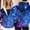 Blue2, variant on EliteGoogv Women Hoodies Zip Up Sweatshirt For Women Womens Zip Up Hoodies Fleece Lined Graphic Jacket For Women Casual Pullover Hoodie With Print Long Sleeve Autumn Outerwear Top