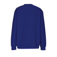 thumbnail image 6 of thefmos Women's Zip Up Long Sleeve Knit Jacket Solid Color Casual Slim Fit Outerwear Fashion Fall Winter Clothes, Blue L, 6 of 6