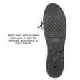 thumbnail image 4 of Plantillas Ajustables Para Aumar La Altura, Insercaciones De Elevación Del Talón De Pu, Cojín De Airbag En Forma De U Con Orificios De Ventilación, 1,2 3,0 Pulgadas, Negro,, 4 of 7