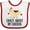 White and Red, variant on Inktastic Cute Chicken Farming Boys or Girls Baby Bib