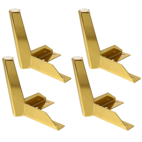 OUNONA 4 Pcs Durable Furniture Legs Iron Cabinet Feet Sofa Feet Furniture Cabinet Feet