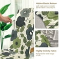 thumbnail image 5 of Yayeee 4 Pack Dining Chair Covers Stretch Parson Chairs Slipcovers Seat Protector, Navy Flower, 5 of 6
