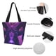 thumbnail image 4 of Balery Purple Starry Sky Antelope Bolsa de Hombro con Diseño, Bolsa Grande y Duradera, Bolsa Versátil para Compras, 4 of 6