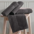 thumbnail image 3 of REGAL RUBY 4 Pieces Bath Linen Set Grey Washcloths Quick-Dry, Highly Absorbent, Soft Feel Fingertip Towels, 3 of 7