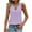 Purple, variant on Sevevn Fashion Women's Casual Sleeveless Solid Ladies Top Blouse Black S Spring Tops for Women
