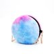 thumbnail image 1 of Bolsa Pequeños de mensajero redondos de hombro de felpa para mujer (azul degradado) Likrtyny Para Estrenar, 1 of 8