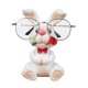 thumbnail image 1 of Material de resina con montura de gafas creativas de conejo., 1 of 5