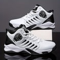 thumbnail image 4 of Men's High-Performance Basketball Sneakers - Non-Slip Grip & Durable Construction - Fashion-Forward High Tops for Outdoor Sports Enthusiasts, 4 of 5
