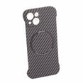 thumbnail image 2 of Funda para teléfono sin marco, carga inalámbrica magnética, ultraligera, portátil, sin bordes, funda protectora para teléfono negro para teléfono iOS 13, 2 of 15