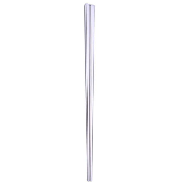 XWSHYW Palillos Par de Vajilla de Acero Inoxidable, Palillos Coloridos de 23Cm de Longitud