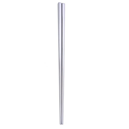 

Wovilon Chopsticks Reusable 1Pair Stainless Steel Tableware Colorful Length 23Cm Chopsticks