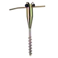 thumbnail image 2 of pitrice Support de Parasol de Plage Support de Parasol Extérieur Support en Métal Gazon au Sol, 2 of 6