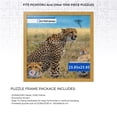 thumbnail image 2 of ArtToFrames 23.85x23.85 Inch - 60.6x60.6 CM Gold Puzzle Frame for 1000 piece Puzzles.1.25 Inch Custom MDF Puzzle Frames, Classic Gold - Comes with Economy Acrylic, 2 of 6
