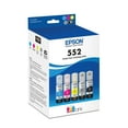 thumbnail image 3 of Epson T552 Cyan/Yellow/Magenta/Photo Black/Gray High Yield Ink Cartridge 5/Pack (T552920-S), 3 of 6