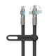 thumbnail image 1 of Cable Datos HYPERGEAR USB-C a USB-C 100W giratorio 180 grados Negro Universal, 1 of 6